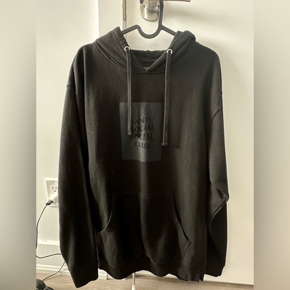 Anti Social Social Club black hoodie